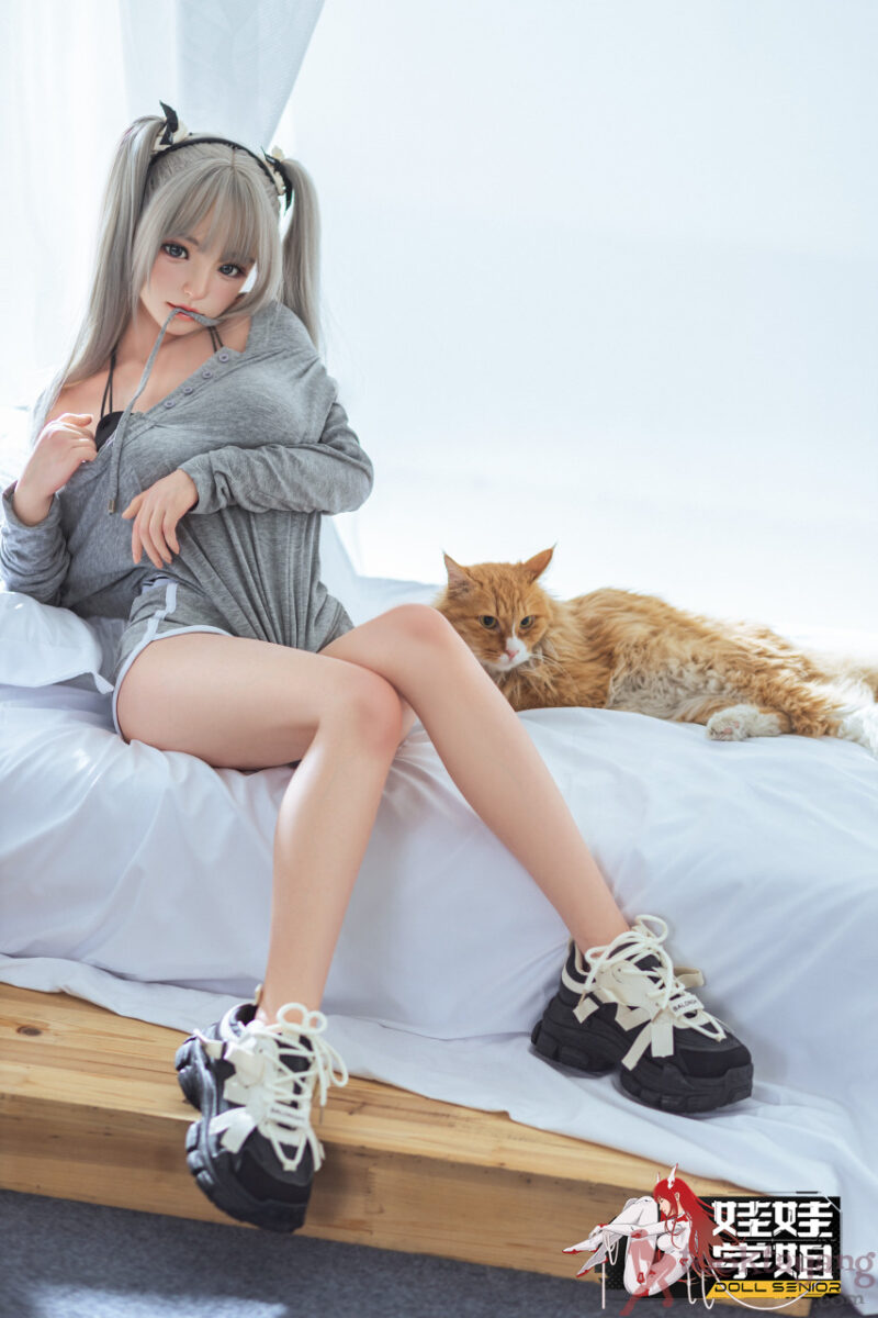 ตุ๊กตายาง Hybrid/ซิลิโคนทั้งตัว 148cm- 148 D Cup Doll Senior【Mengyin】 - Image 6