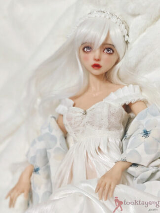 ตุ๊กตายางซิลิโคนทั้งตัว 60cm-MLW Mini Silicone Doll 60cm Natural Skin M1