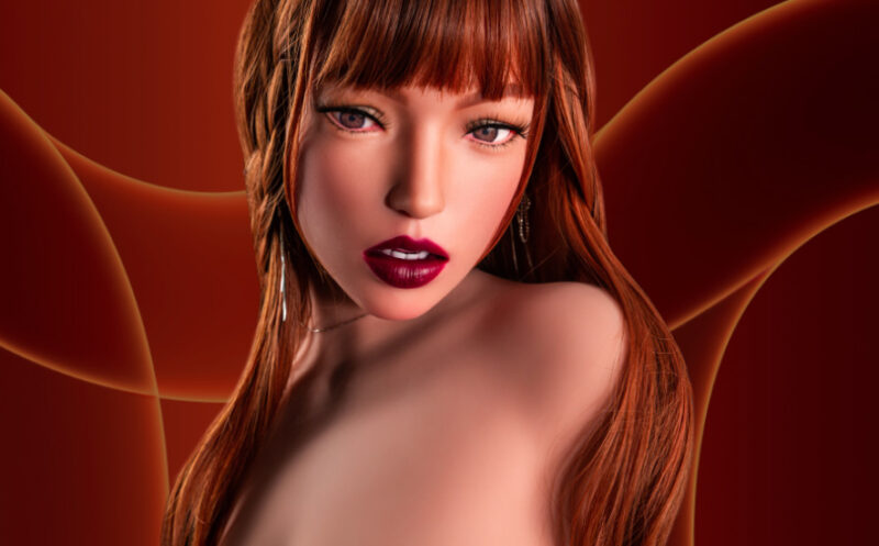 ตุ๊กตายางครึ่งท่อนไฮบริดจ์  Climax Doll Pro รุ่น 877 หัวซิลิโคน Polly แบรนด์ - Image 11