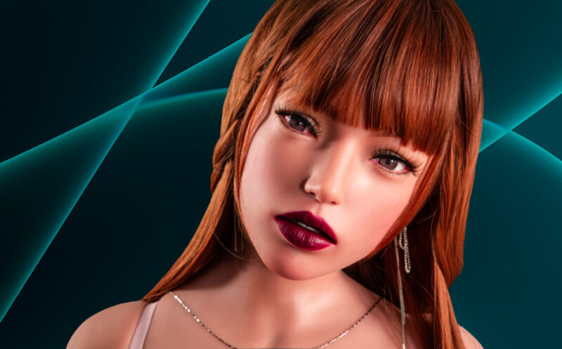 ตุ๊กตายางครึ่งท่อนไฮบริดจ์  Climax Doll Pro รุ่น 877 หัวซิลิโคน Polly แบรนด์ - Image 7