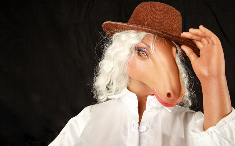 ตุ๊กตายางซิลิโคน Mini Doll 85cm- Climax Doll Classic Silicone Horse Sex Doll Si60 H Maureen Suntan - Image 4