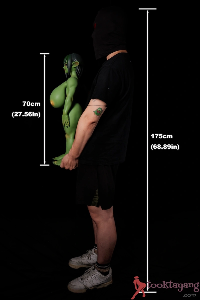 ตุ๊กตายางซิลิโคน Mini Doll 70cm- Climax Doll Mini Goblin Sex Doll Si70cm GB Zarga - Image 20